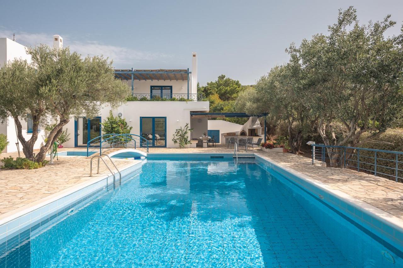 Summer Villa Pasiphae Private Pool - Bbq -Beach 2Min Sounion Bagian luar foto