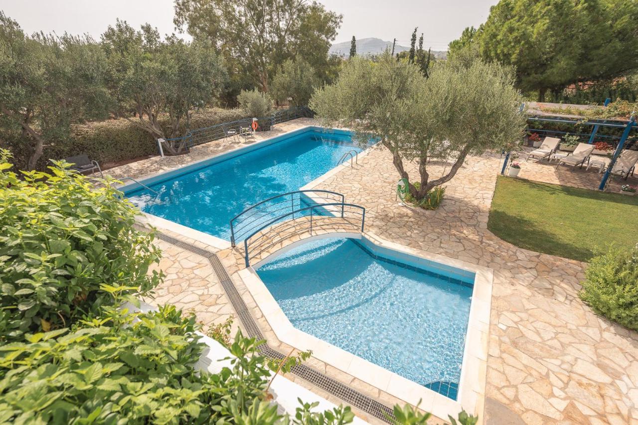 Summer Villa Pasiphae Private Pool - Bbq -Beach 2Min Sounion Bagian luar foto