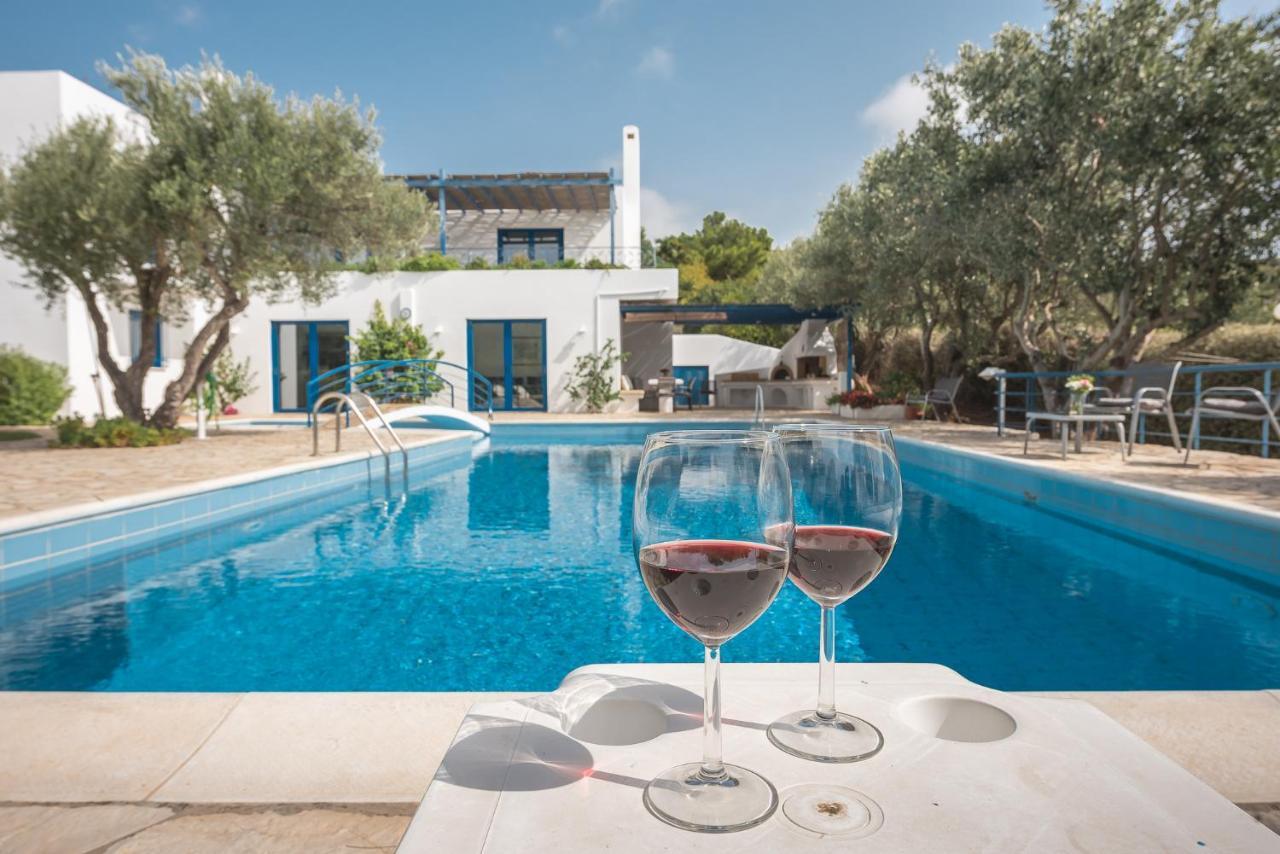 Summer Villa Pasiphae Private Pool - Bbq -Beach 2Min Sounion Bagian luar foto
