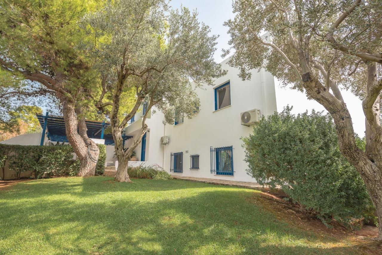 Summer Villa Pasiphae Private Pool - Bbq -Beach 2Min Sounion Bagian luar foto