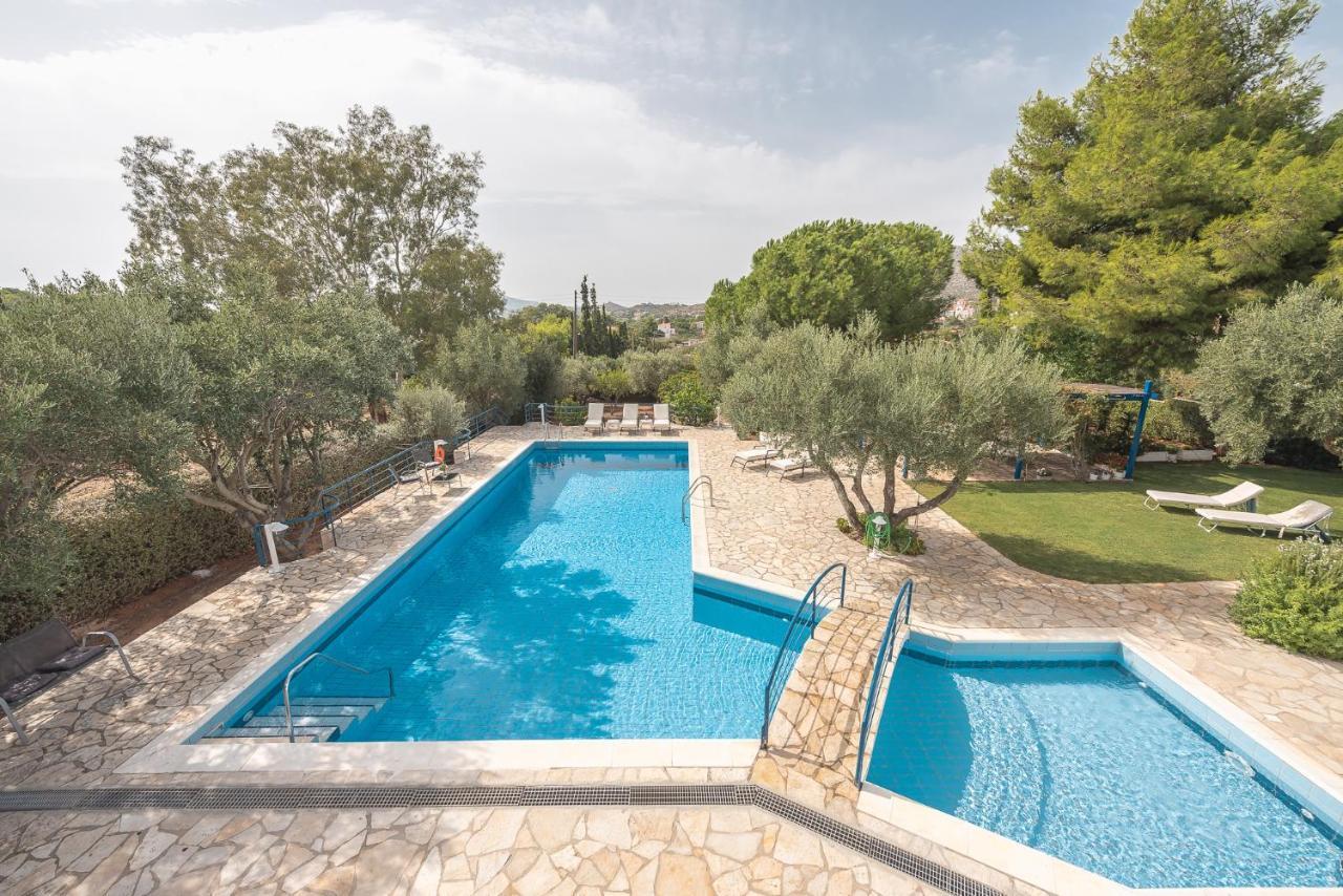 Summer Villa Pasiphae Private Pool - Bbq -Beach 2Min Sounion Bagian luar foto