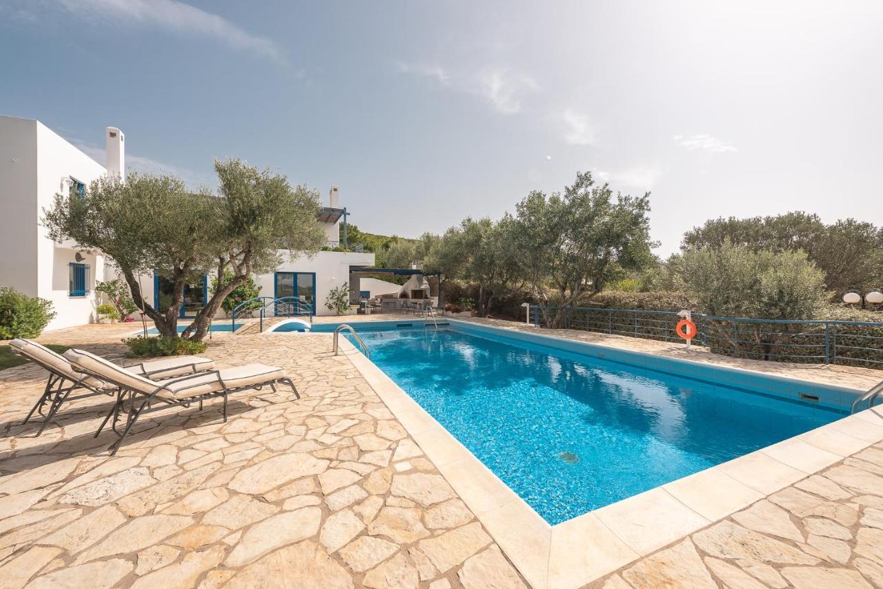 Summer Villa Pasiphae Private Pool - Bbq -Beach 2Min Sounion Bagian luar foto