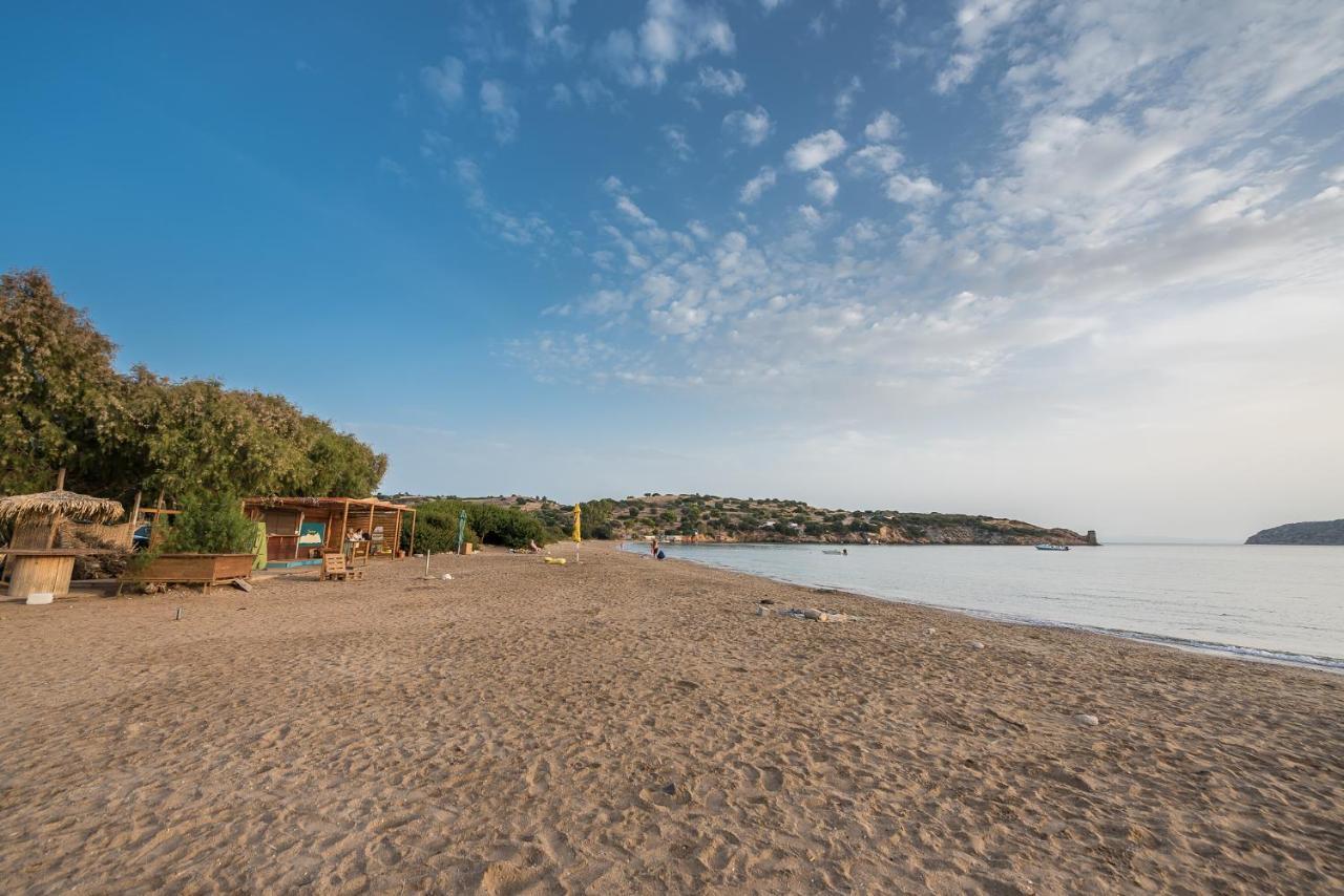 Summer Villa Pasiphae Private Pool - Bbq -Beach 2Min Sounion Bagian luar foto
