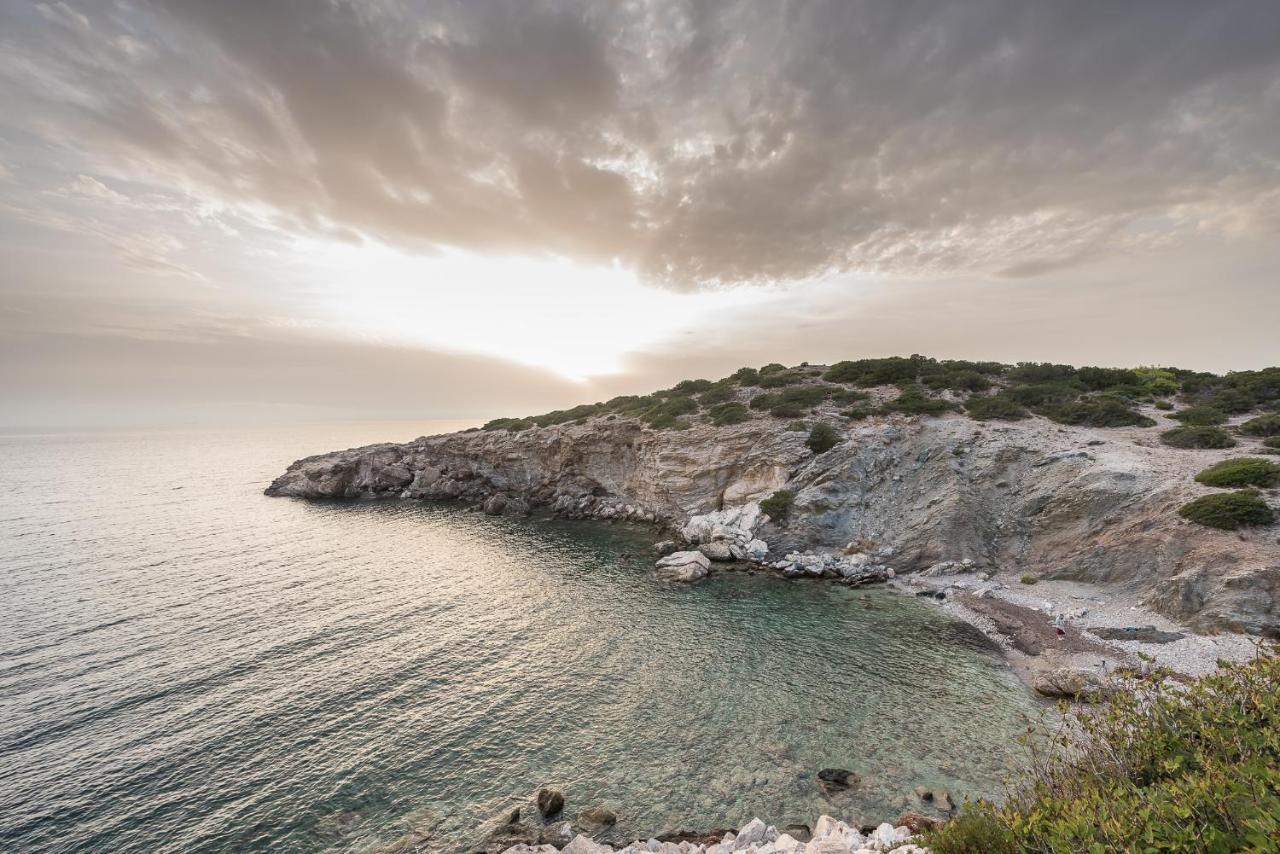 Summer Villa Pasiphae Private Pool - Bbq -Beach 2Min Sounion Bagian luar foto